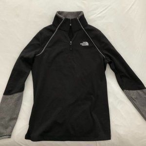Athletic Fleece Lined North Face Quarter Zip